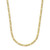Men's Gold-Tone Figaro Chain Necklace