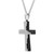 Macy's Men's The Lord's Prayer Tablet Cross Pendant Necklace in Two-Tone Stainless Steel