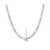 Men's Stainless Steel Figaro Chain Link Necklace