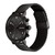 Black-Tone Stainless Steel Mesh Bracelet Watch 44mm