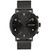 Black-Tone Stainless Steel Mesh Bracelet Watch 44mm
