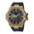 Men's Gold-Tone and Black Resin Strap Watch 53.8mm GSTB100GB1A9