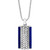 EFFY® Men's Lapis Lazuli Woven-Look 22" Pendant Necklace in Sterling Silver