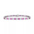 Lab-Created Ruby (4-3/8 ct. t.w.) & Lab-Created White Sapphire (3-1/3 ct. t.w.) Tennis Bracelet in Sterling Silver (Also in Lab-Created Blue Sapphire)