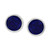 EFFY® Men's Lapis Lazuli Stud Earrings in Sterling Silver (Also in Malachite)