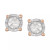 Diamond Stud Earrings (1/5 ct. t.w.) in Sterling Silver, 14K Gold or Rose Gold over Sterling Silver