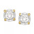 Diamond Stud Earrings (1/5 ct. t.w.) in Sterling Silver, 14K Gold or Rose Gold over Sterling Silver