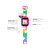 Kid's 2 Rainbow Star Print Tpu Strap Smart Watch 41mm