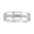 EFFY® Men's White Sapphire Band (1 ct. t.w.) in Sterling Silver