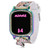 Minnie Mouse Kid's Touch Screen White Silicone Strap LED Watch, with Hanging Charm 36mm x 33 mm