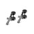 Stainless Steel Cross Charm Earrings