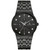 Men's Classic Diamond (1/20 ct. t.w.) Black-Tone Stainless Steel Bracelet Watch 40mm