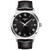 Men's Swiss Classic Dream Black Leather Strap Watch 42mm