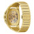 Men's Chronograph Curv Gold-Tone Stainless Steel Bracelet Watch 41.7mm