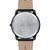 Men's Swiss Bold Black Leather Strap Watch 42mm