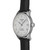 Men's Swiss Automatic T-Classic Le Locle Powermatic 80 Black Leather Strap Watch 39.3mm