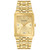 Men's Futuro Diamond-Accent Gold-Tone Stainless Steel Bracelet Watch 30x45mm