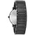 Men's Futuro Diamond-Accent Black Stainless Steel Bracelet Watch 42mm