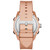 Men's Analog-Digital Rose Gold-Tone Polyurethane Strap Watch, 46mm