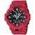 Men's Analog-Digital Red Resin Strap Watch 53x58mm GA700-4A