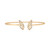 Diamond Butterfly Wing Cuff Bangle Bracelet (1/6 ct. t.w.) in 14k Gold, Created for Macy's