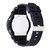 Men's Solar Analog-Digital Black Resin Strap Watch 53mm