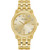Men's Sutton Diamond-Accent Gold-Tone Stainless Steel Bracelet Watch 40mm