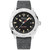 Men's Swiss Automatic Seastrong Diver Gray Rubber Strap Watch 42mm