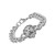 Men's Stainless Steel Lion Head Chain Link Bracelet
