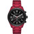 Men's Layton Matte Red Stainless Steel Bracelet Watch, 45mm