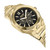 Men's Echo Park Gold Ion Plated Bracelet Watch 42mm
