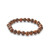 Men's Tigerwood Bead Bracelet