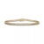 Diamond Double Row Tennis Bracelet (1-1/2 ct. tw) in 10k White or Yellow Gold, Created for Macy's