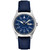 Men's Automatic 5 Sports Blue Nylon Strap Watch 39mm