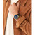 Men's Minimalist Brown Leather Strap Watch, 42mm