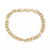 Oval Rolo Chain Bracelet in 14k Gold Over Sterling Silver (Also in Sterling Silver)