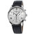 Men's Swiss Chronograph Classics Black Leather Strap Watch 40mm