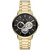 Men's Multifunction Gold-Tone Stainless Steel Bracelet Watch, 42mm