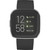 Versa 2 Black Elastomer Strap Touchscreen Smart Watch 39mm
