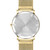Men's Swiss Bold Gold-Tone Ion-Plated Stainless Steel Mesh Bracelet Watch 40mm