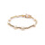 Non-Tarnishing Gold filled, 3mm Gold Ball and Freshwater Pearl Stretch Bracelet