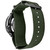 Men's Automatic 5 Sports Green Nylon Strap Watch 42.5mm