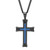 Men's Stacked Cross Pendant Necklace