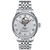Men's Swiss Automatic Le Locle Powermatic 80 Open Heart Stainless Steel Bracelet Watch 39mm