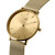 Men's Legacy Slim Gold-Tone Mesh Bracelet Watch 42mm