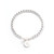 Polished Bead Toggle Bracelet in Sterling Silver