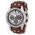 Men's Decker Brown Leather Strap Watch CH2565