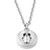 Stainless Steel 3D $kull Cable Chain 29-1/2" Pendant Necklace