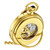 Men's Gold Tone Stainless Steel Chain Pocket Watch 48mm