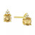Gemstone & Diamond Accent Stud Earrings